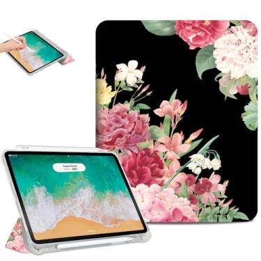 Imagem de Lalumix Capa para iPad Air de 11 polegadas M3/M2, para iPad Air 5ª/4ª geração, capas de 10,9 polegadas, capa para iPad Pro de 11 polegadas, capa de 4ª/3ª/2ª/1ª geração, suporte fino para lápis, 2