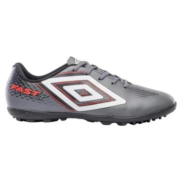 Imagem de chuteira umbro fast II grafite-preto-branco-Masculino