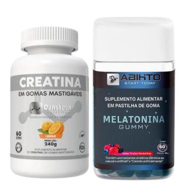 Imagem de Kit Melatonina Gummys Abihto e Creatina Gummy Monohidratada
