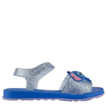 Imagem de Sandália Infantil Stitch Rosa Azul Personagem-Feminino