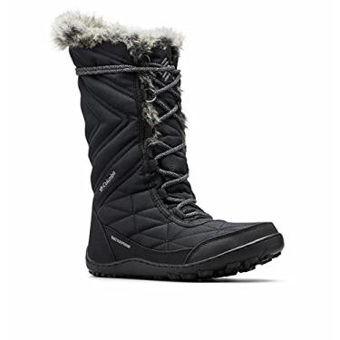 Imagem de Columbia Bota de neve feminina Minx Mid III, Aço preto/cinza titânio, 7 Wide