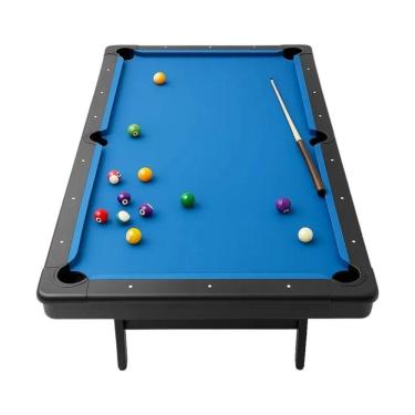 Imagem de Mesa De Sinuca Ahead Sports Preto Em Mdf Com Pano Acrílico 2,16m Completa