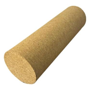 Imagem de Dynwave Rolo de massagem muscular, rolo de cortiça, fitness, massagem profunda, ioga, coluna para relaxamento, treino, alongamento, equilíbrio e esporte, 5cmx15cm