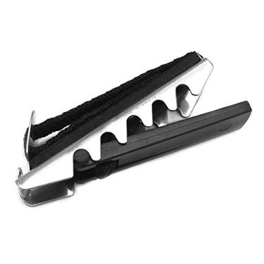 Imagem de Capo de violão clássico liga alumínio portátil com fivela dentada e clamp mudança plana para acústico elétrico baixo