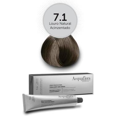 Imagem de Acquaflora 7.1 Tonalizante Louro Natural Acinzentado Tonalizante