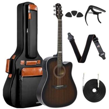 Imagem de KIT VIOLÃO STRINBERG SD200C TBS FOSCO ELETRICO + ACESSÓRIOS