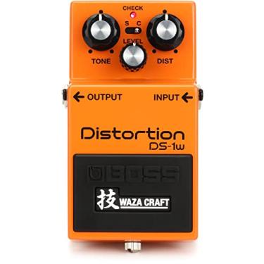 Imagem de Boss DS-1W Waza Craft, Pedal de Distorção Premium para Guitarra, Laranja, Versão Especial do Clássico DS-1 de 1978