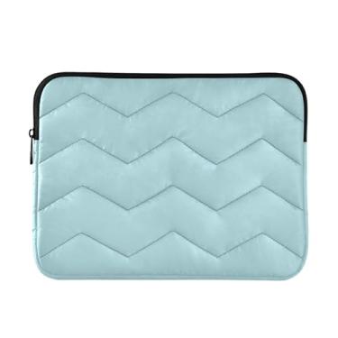 Imagem de Bolsa para laptop fina e leve azul claro, durável para viagens de trabalho, bolsas para laptop para mulheres, de 13 a 14 polegadas