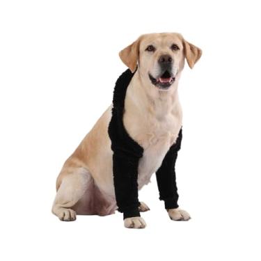 Imagem de LovinPet Polainas frontais para cães, preto, 3GG