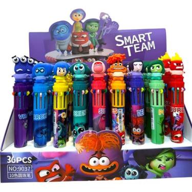 Imagem de Caixa Box Canetas Divertidamente Disney Atacado Revenda 36 Unidades Br