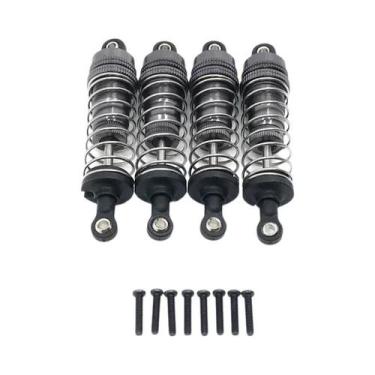 Imagem de Conjunto De 4 Peças De Amortecedor De Metal Universal Para Carro RC Wl