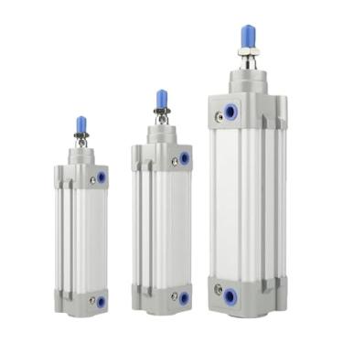 Imagem de SE32/40/50/63 Cilindros de pistão pneumático pneumático de dupla ação 50/75/100/125/150/200/250/300/400/500/600/800/1000 mm Curso (curso 450 mm, SE40)