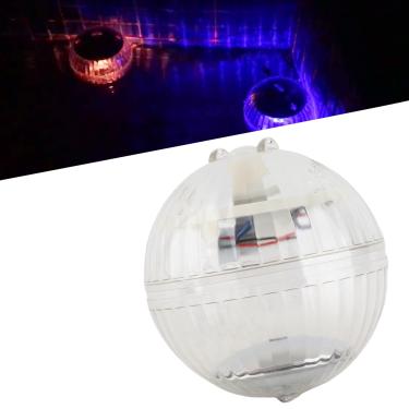 Imagem de Lâmpada de Bola Flutuante Movida a Energia Solar, Lâmpada Decorativa à Prova D'água Com Função Liga e Desliga Automática, Luz que Muda de Várias Cores para Jardim, Piscina