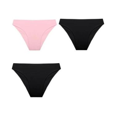 Imagem de 7 Cores Sólidas FINETOO 3PCS M-XXL Calcinhas De Algodão Femininas Ling