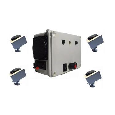 Imagem de Repelente Ultrassônico Industrial/Rural RPX 4 - Alcance até 1700m² Espanta Ratos, Morcegos e Gambás