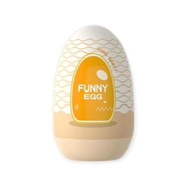 Imagem de Masturbador Funny Egg, Silicone, Formato de Vagina, 1 Unidade - Lilo