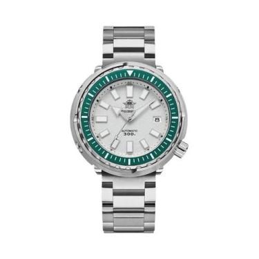 Imagem de Relógio De Mergulho Masculino 300m ADDIESDIVE Luxuoso Com Vidro De Saf