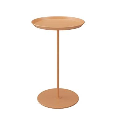 Imagem de Mesa central sofá mesa lateral pequena mesa redonda quarto mesa de cabeceira pequena mesa de centro sala de estar mesa lateral quarto (A, pequena)