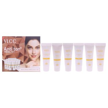 Imagem de Kit facial VLCC Anti Tan com 6 unidades para mulheres com extrato de pistache