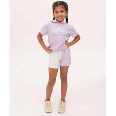 Imagem de Conjunto Infantil Moletom Capuz Marisa Tam 4 a 10-19035, Lilás, 8