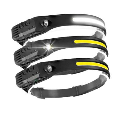 Imagem de Lanterna LED Cabeça Recarregável Sensor Movimento BM-811