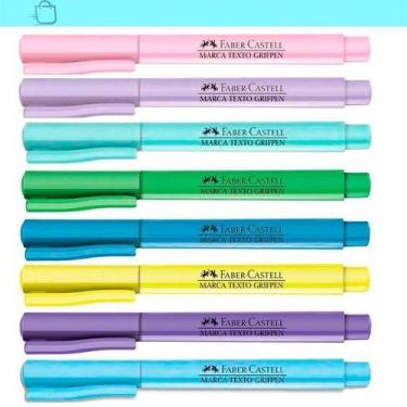 Imagem de Marca Texto Grifpen Faber-Castell 8 Cores