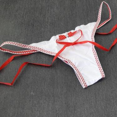Imagem de Tanga Lyly - Saulo Lingerie, Branco, M