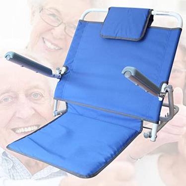 Imagem de Travesseiro de cunha de cama de luxo ajustável - Encosto confortável para idosos, deficientes e feridos - ideal para ler, comer, assistir TV - sentar-se ou reclinar-se confortavelmente