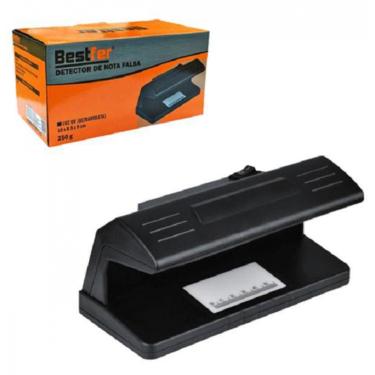 Imagem de Detector De Nota Falsa Com Luz Ultravioleta 18x9x8,5cm