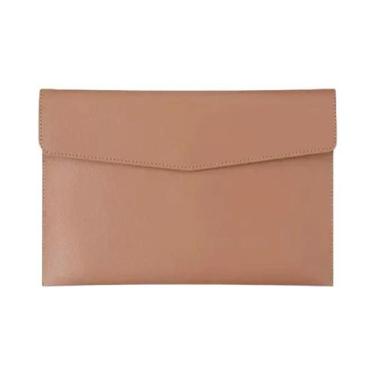 Imagem de Caixa De Envelope Em Couro PU A5 Com Fecho De Pressão Para Material Es