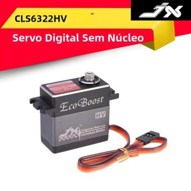 Imagem de Servo JX CLS6322HV De Alto Torque 21KG 180 Graus Para Helicóptero RC E