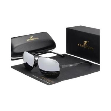 Imagem de Óculos De Sol Polarizados UV400 De Alumínio KINGSEVEN 2024 Para Homens