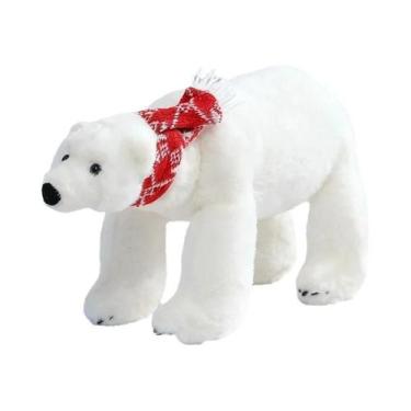 Imagem de Urso Polar De Pelúcia Fofo De 45/60CM, Brinquedo De Simulação, Almofad