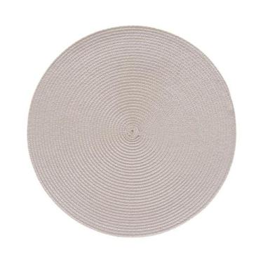 Imagem de Jogo Americano Redondo 1 (uma) unidade Baunilha - Copa & Cia