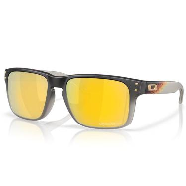 Imagem de Óculos de Sol Oakley Holbrook Troy Lee Designs Black Fade 55-Masculino