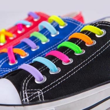 Imagem de KIT Cadarço silicone colorido-Masculino