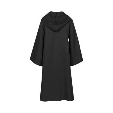 Imagem de Homens manto traje túnica hoodies robe adulto cosplay capas manto roup