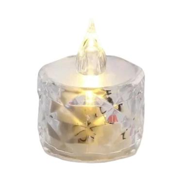 Imagem de Elegantes Velas LED Sem Chama Alimentadas Por Bateria 6/12/24pcs Para 