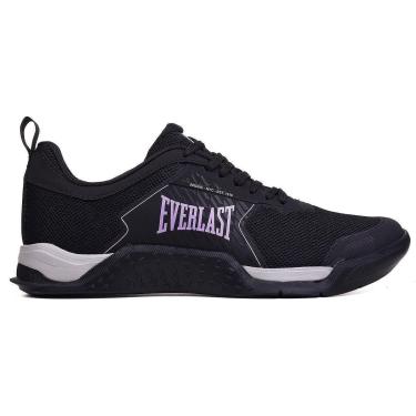 Imagem de Tenis Everlast Climber 4 Feminino Preto e Lilás-Feminino