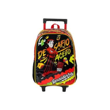 Imagem de Mochila com Rodinhas Enaldinho Original IC41102, Vermelho