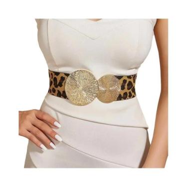 Imagem de Cinto Feminino Ultra Largo Com Elástico Na Cintura, Acessório Sofistic