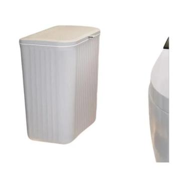 Imagem de Lixeira Grande Para Compostagem De Cozinha 8L 12L Com Tampa Para Banca