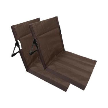 Imagem de Cadeira De Praia Dobrável Ultra Leve E Portátil Para Camping E Jardins