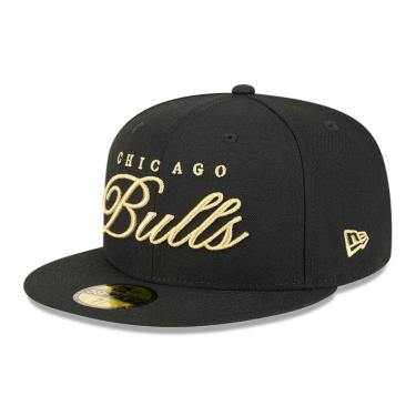 Imagem de BONE NEW ERA 59FIFTY CHICAGO BULLS NBA PRETO-Masculino