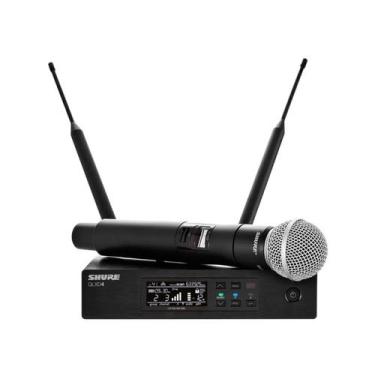 Imagem de Microfone shure Profissional Sem Fio Qlxd4 Uhf Beta 58a