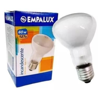 Imagem de Kit 6 Lâmpadas Refletora Fosca R63 127V 60W - Empalux