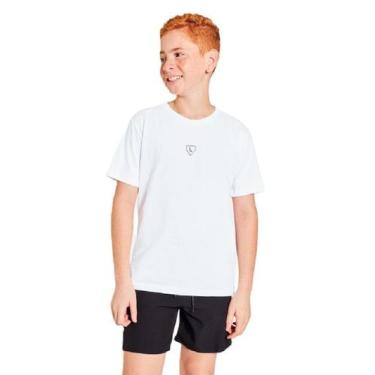 Imagem de Camiseta Patch Escudo São Paulo Reserva Mini, Branco, 04