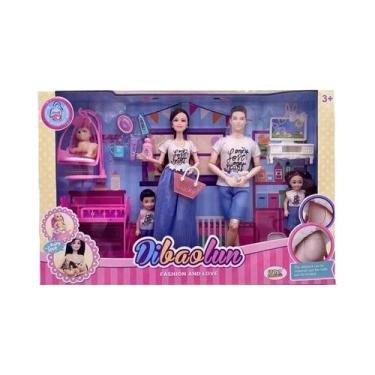 Imagem de Conjunto De Brinquedos Artesanais Para Bonecas, Para Meninas, Mamãe Gr