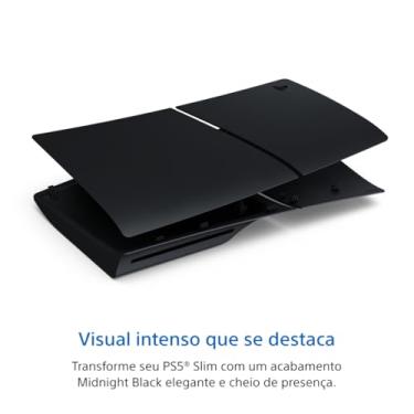 Imagem de Tampas do console PlayStation®5 Slim - Midnight Black