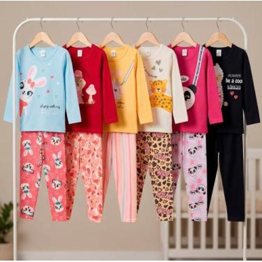 Imagem de Combo Roupa Infantil Menina 4 Peças Outono Inverno Confortável - Analê